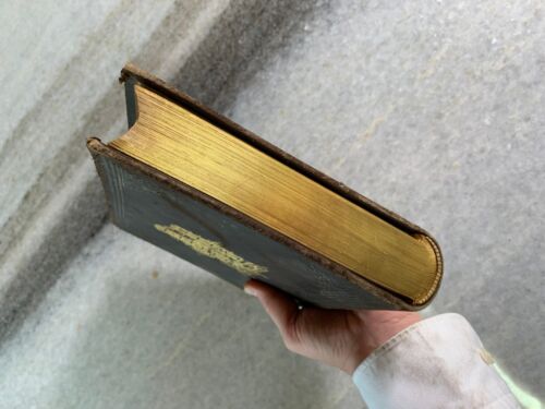 Antique Leather Gilded Gilt PERFECT JEWELS Balch Ornate Embossed Victorian Book - Foto 8 di 23