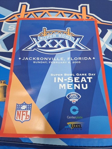 2005 XXXIX Superbowl Package Club/ Suite Ticket Stubs, Cushions, Program, VIP tx - Picture 9 of 14