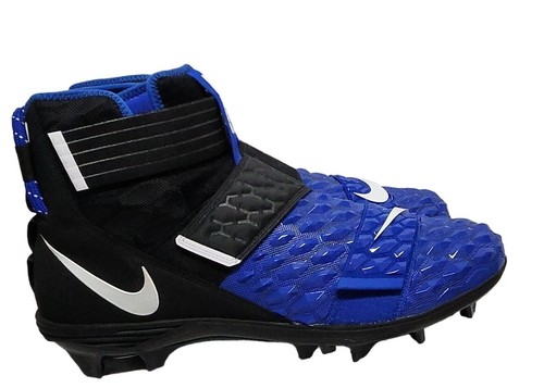 Nike Force Savage Elite 2 AH3999-004 Mens Size 18 Black & Blue Football Cleats