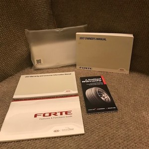 2017 Kia Forte Owners Manual with feature guide and case | eBay
