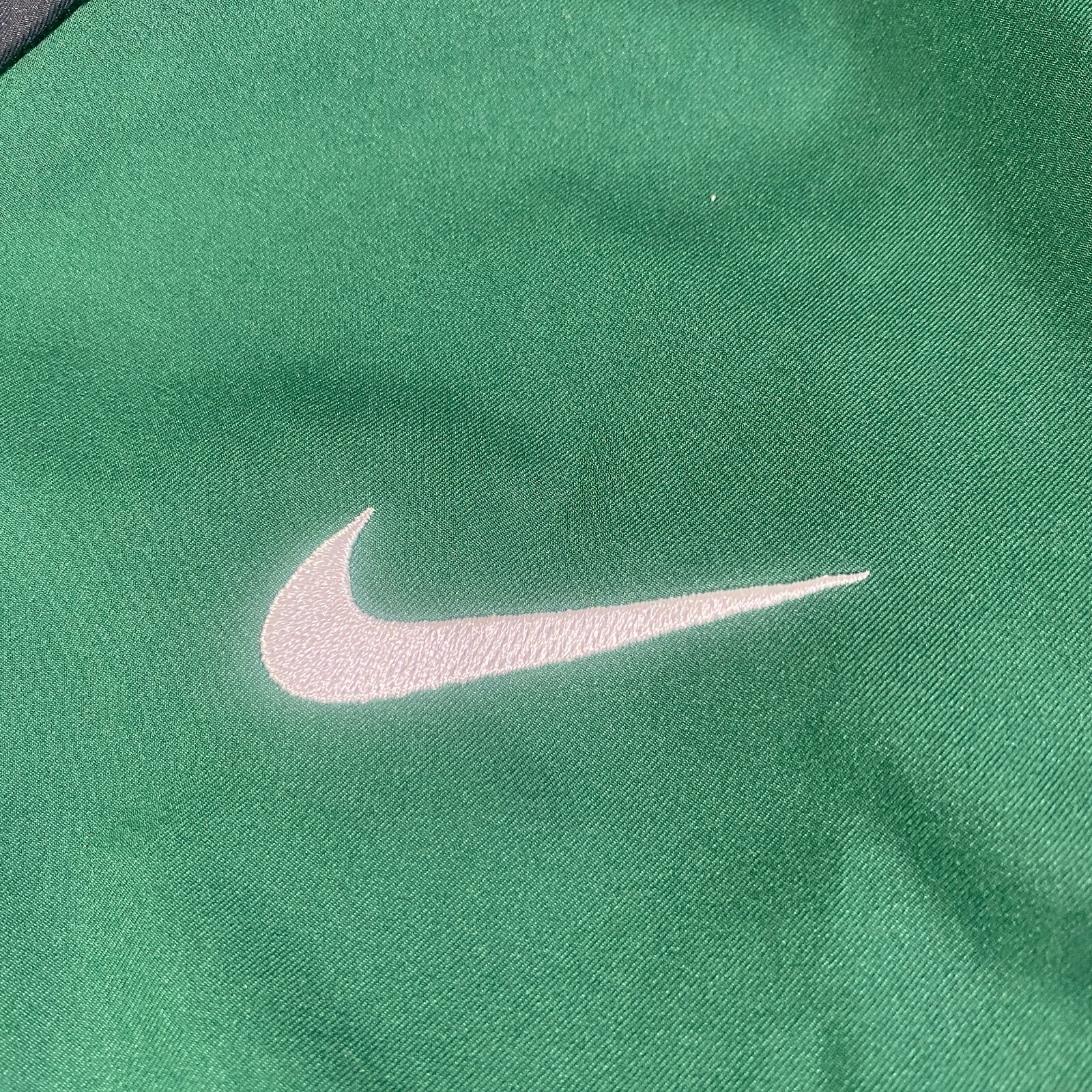 SACAI X NIKE Nike Dri Fit Michigan State Spartans giacca full zip uomo verde medio colorblock