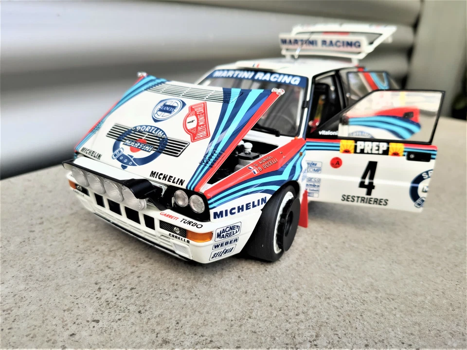 1:18 Kyosho Lancia Delta HF Integrale Montecarlo 1992 Auriol 08348A NUOVO NEW - Immagine 3 di 4