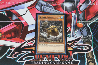 YuGiOh Nimble Beaver EGO1-EN018 1st Edition Common
