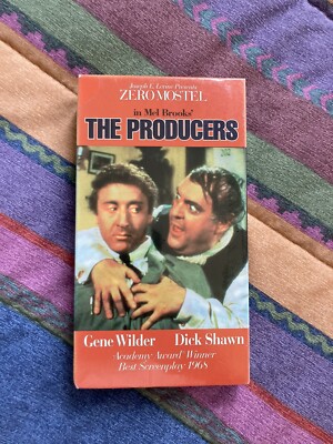 The Producers (1968) PolyGram Video 1998 SEALED NEW VHS Gene Wilder Mel Brooks