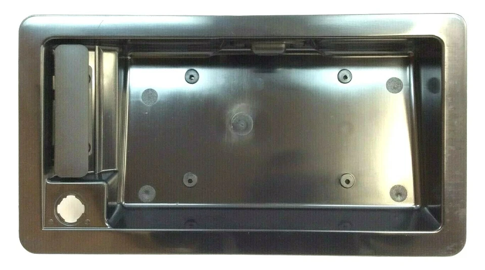 Ford Serie E 1992-2020 trasero negro manija de puerta de carga matrícula carcasa OEM Foto 2 de 4