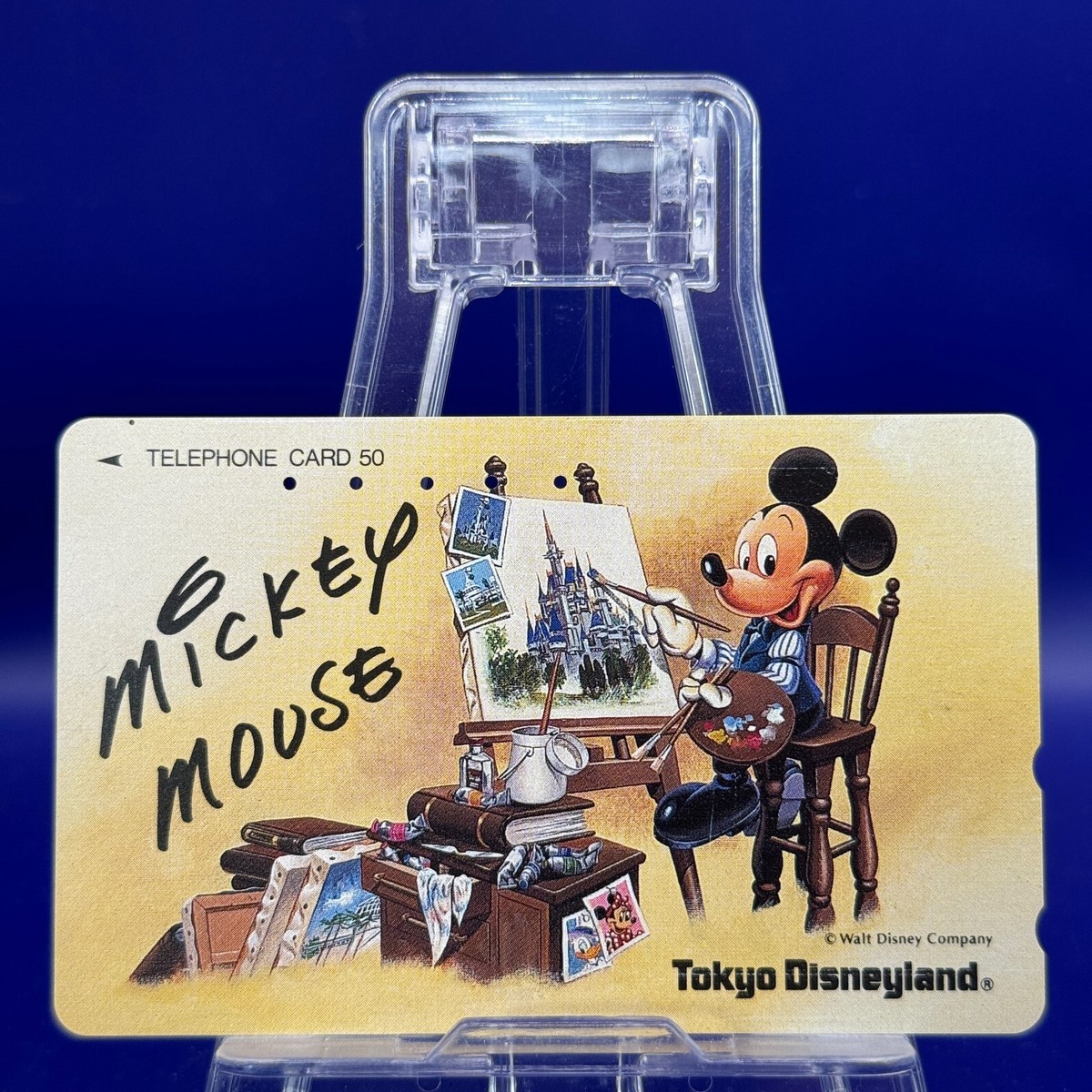 MICKEY MOUSE 50 110-150927 Disney Calling Telephone Card Japanese