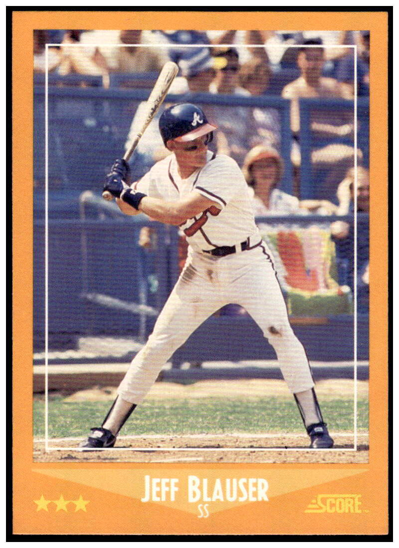 1988 Score #562 Jeff Blauser NM