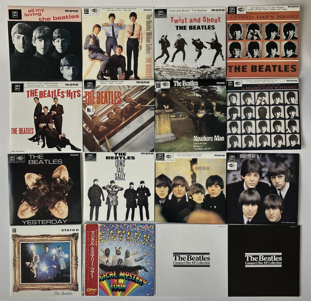 THE BEATLES Compact Disc EP.Collection / 14 title CD BOX JAPAN