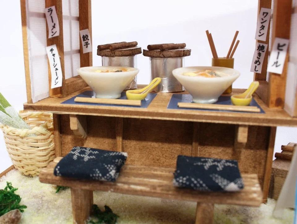 Billy Dollhouse Kit Showa Yatai Kit Ramen Shop 8535 - Immagine 2 di 2