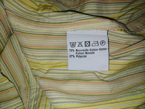CAMICIA CAMICETTA DONNA RIGHE LEGGI LE MISURE TAGLIE FORTI - Foto 7 di 7