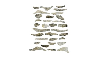 Woodland Scenics C1141 Fertigfelsen 'CreekBed' handbemalt Gipsfertigteile
