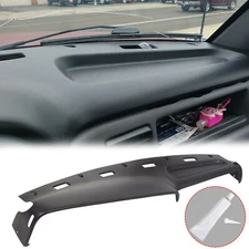 For 94-97 Dodge Ram 1500 2500 Dash Cover Cap Molded Dashboard Overlay Black pad