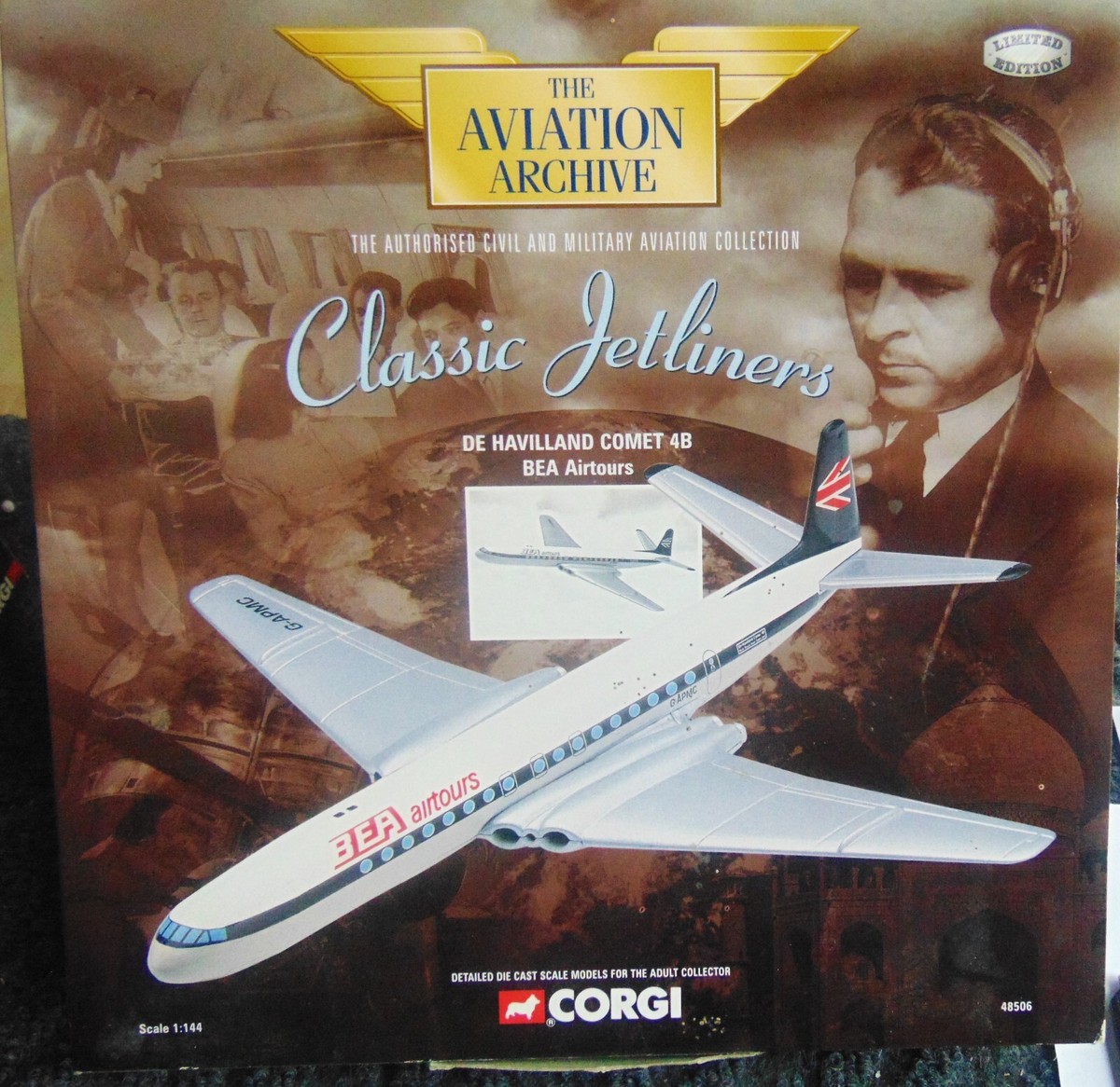 1/144 デ・ハビランド コメット 4B BEA アートアーズ CORGI Corgi - De Havilland Comet 4B BEA Airtours 1:144 Scale