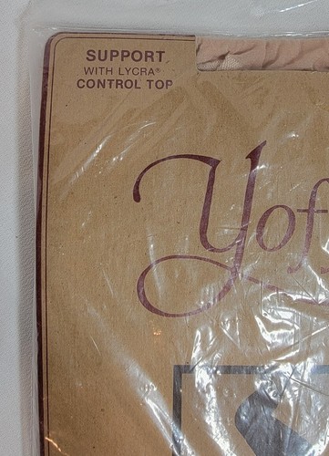 Yoffi Supprt Control Top Panty Hose Nude Size 1X-2X - Picture 2 of 5