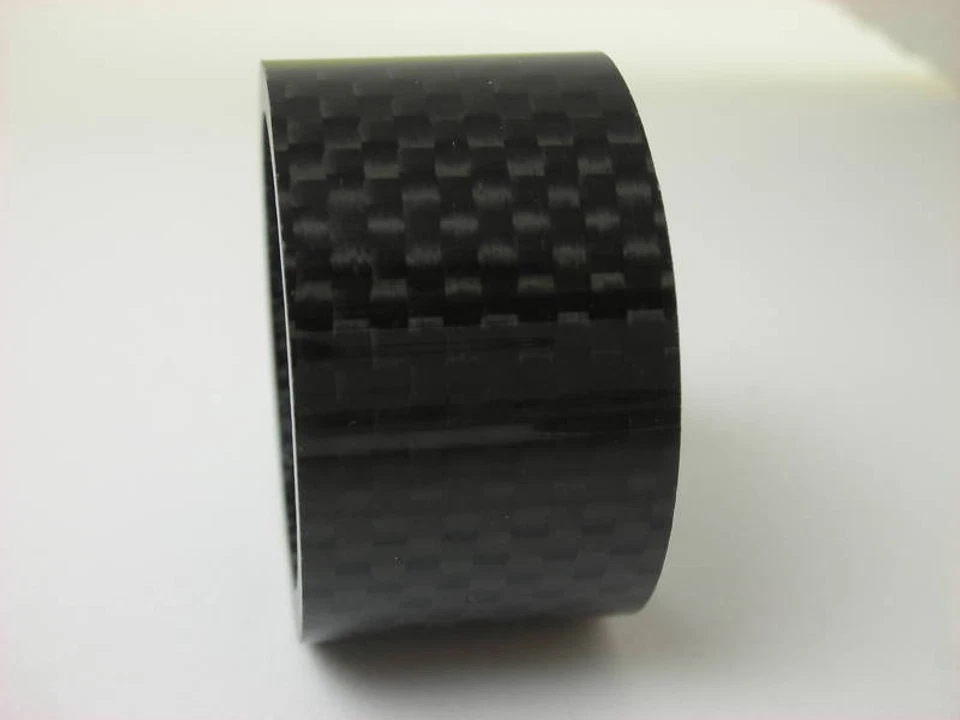 4pc Bike Bicycle Stem Carbon Spacer 1-1/8" 20 15 10 5mm - Image 2 of 4