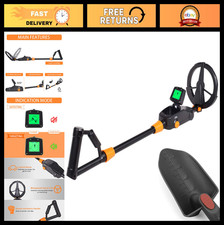 Lightweight Kids Metal Detector with LCD Display  6.5" Waterproof Coil - Treasu