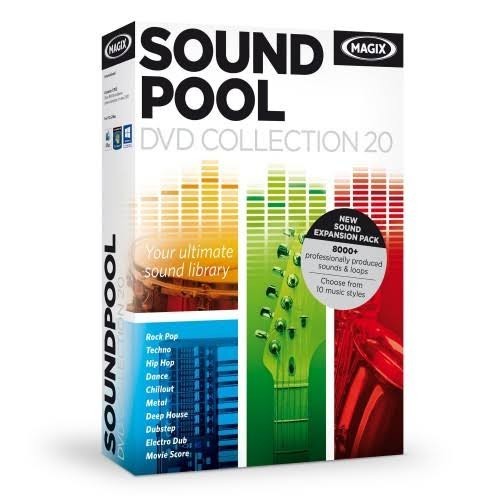 MAGIX 2015 Legacy Software 5 Disc Set (Physical Media Only, No Activation Codes)
