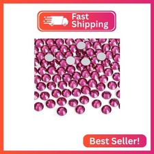 Jollin Glue Fix Crystal Flatback Rhinestones Glass Diamantes Gems for Crafting N