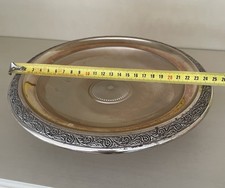 Alzatina - centro tavola Galbiati argentata