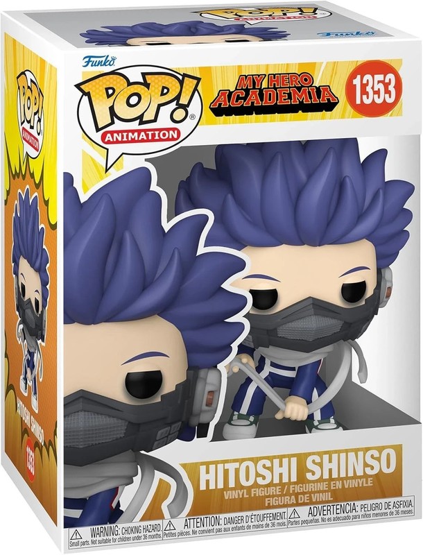Funko Pop My Hero Academia Hitoshi Shinoso 1353 free case protector free post