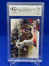 Kris Bryant 2016 World Series Champs Bccg 10
