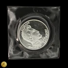 1990 Liberty Lobby 1/2oz .999 Silver Andrew Jackson Art Round Sealed -E697