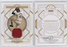 2021 Panini National Treasures Sepia Holo Gold /25 Bob Gibson #113 HOF