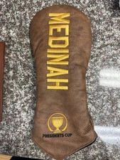 Medinah Country Club Head Driver Cover Presidents Cup Links and Kings Brown New
