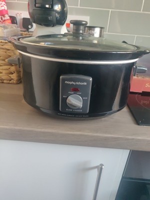 Morphy Richards Accents Jet Black 3,5L Schongarer