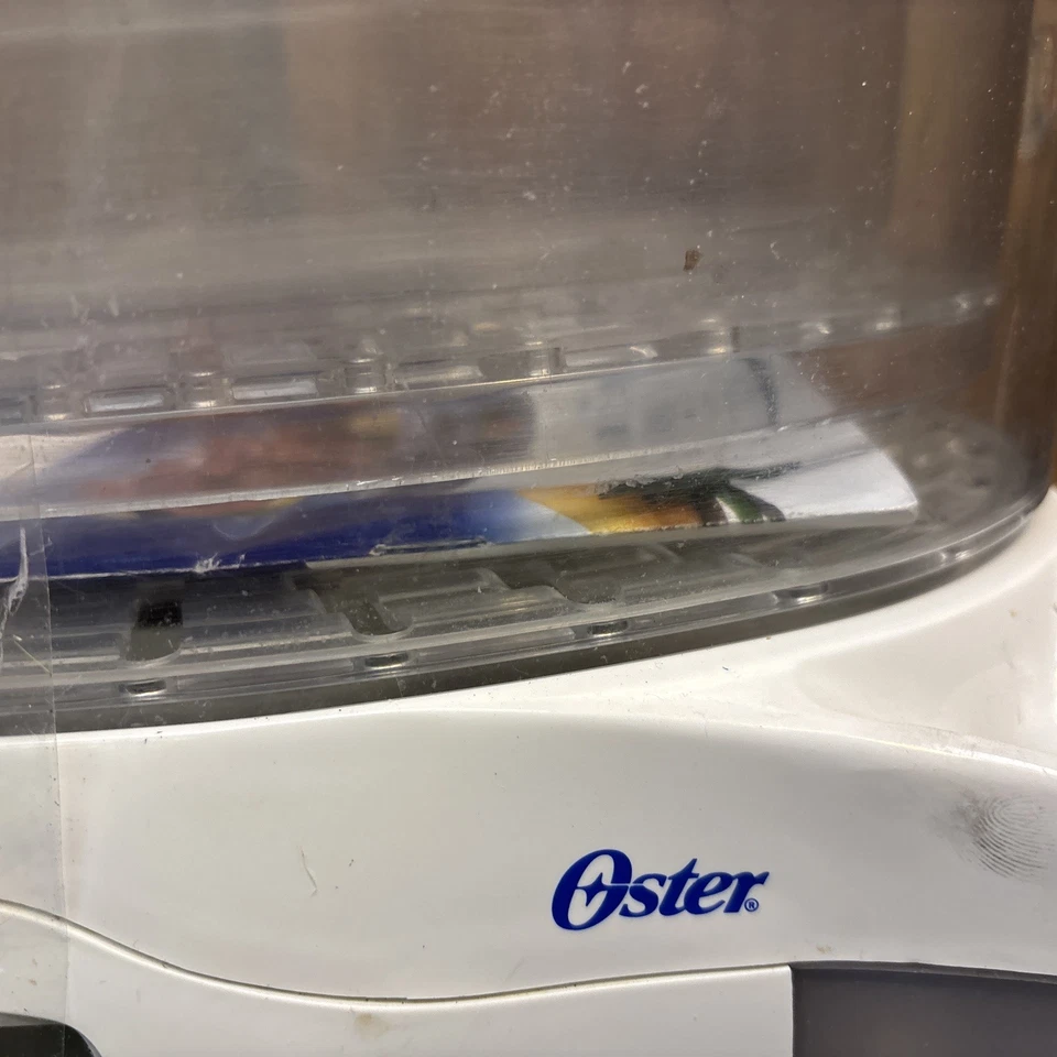 Oster Countertop Electronic 2-Tier Food Steamer, Model 5712 Tested Working - Image 2 of 4