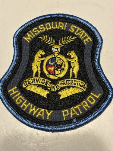 Missouri State Highway Patrol Patch - Service And Protection