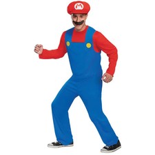 Men's Classic Super Mario Bros. Mario Costume