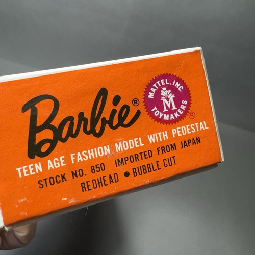 Poupée Barbie vintage 1962 ado fashion model par Mattel stock n° 850 tête rouge - Photo 13/16