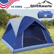 4 Person Dome Camping Tent Waterproof Family Hiking Traveling Shelter Easy Setup