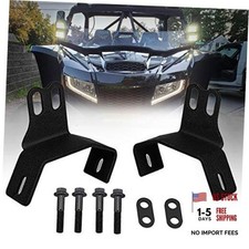 A Pillar Roll Bar Dual Led Working Pod Lights Mounting Brackets Compatible