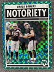 2025 Mosaic Brock Bowers Mosaic Green (Raw)