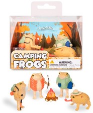 4pk Funny Camping Rain Frogs Figurines 🐸 Hilarious Decor Toys – Archie McPhee