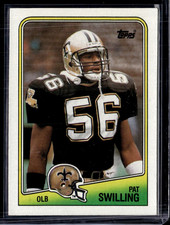 1988 Topps #66 Pat Swilling Rookie RC New Orleans Saints NR-MINT