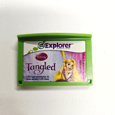Tangled LeapFrog Leapster Explorer DISNEY Game Cartridge 2010 Not Tested 