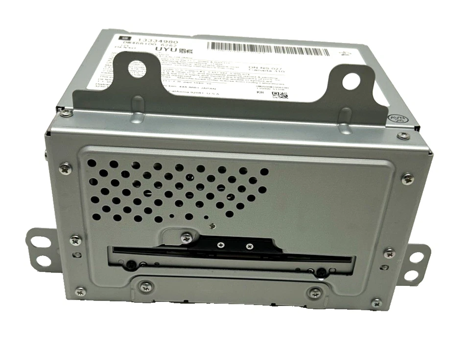 Receptor de rádio AM/FM 13334980 ACDelco CD player estéreo 2010-2012 Cadillac SRX - Imagem 2 de 4