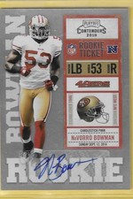2010 Contenders NaVorro Bowman 49'ers RC Auto