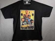Rap Legends Shirt Mens 3XL Black West Coast Hip Hop Compton Tupac Snoop Ice Cube