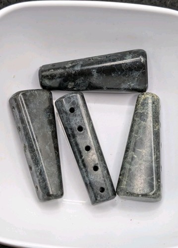 4x Gemstone Multi Hole Bead