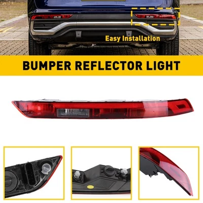 Red Rear Bumper Lens Reflector Marker Right For 2018-2021 Audi Q5 80A945070A - Imagen 1 de 4