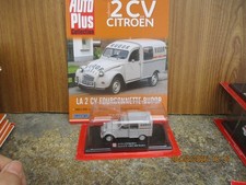2 CV CITROEN FOURGONETTE RUDOR MINIATURE 1/43 EN BOITE FASCICULE