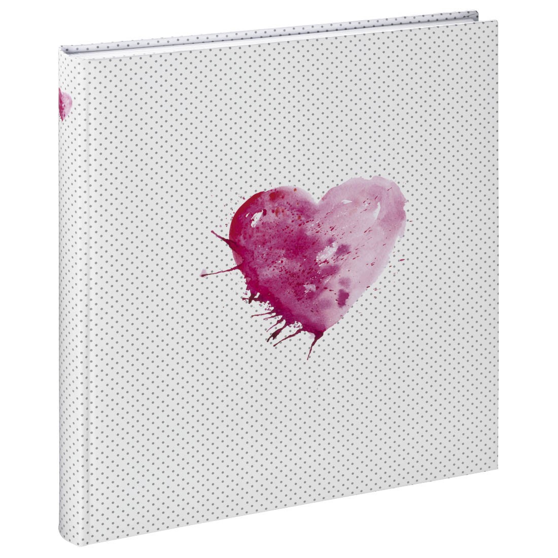 Album photos Lazise rose 29x32 cm avec 50 pages blanches pour souvenirs