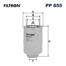 Kraftstofffilter für Mazda BT-50 CD CX-5 KE KF CX-7 ER E SR2 SD1 | 24439769