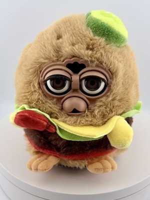 VTG 1998 Custom Burger Furby Tiger Electronics Working