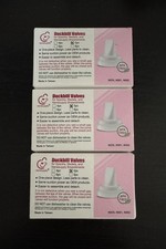 3 Pack Duckbill Valves Compatible with Medela and Spectra Pump Parts 15 Valves