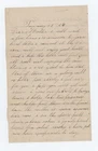 CIVIL WAR LETTER - 11th NY Cavalry - Captured Rebel Prisoners in Washington DC!